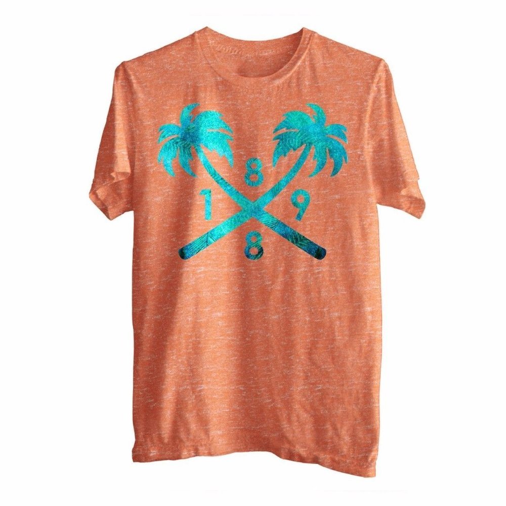 Women's Pacific Maui 88 T-Shirt Neon Peach Heather